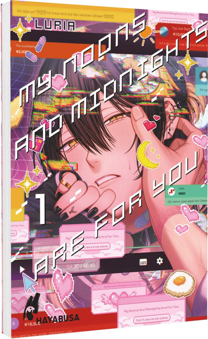 Cover: My Noons And Midnights Are For You 1 (Taschenbuch) von Luria