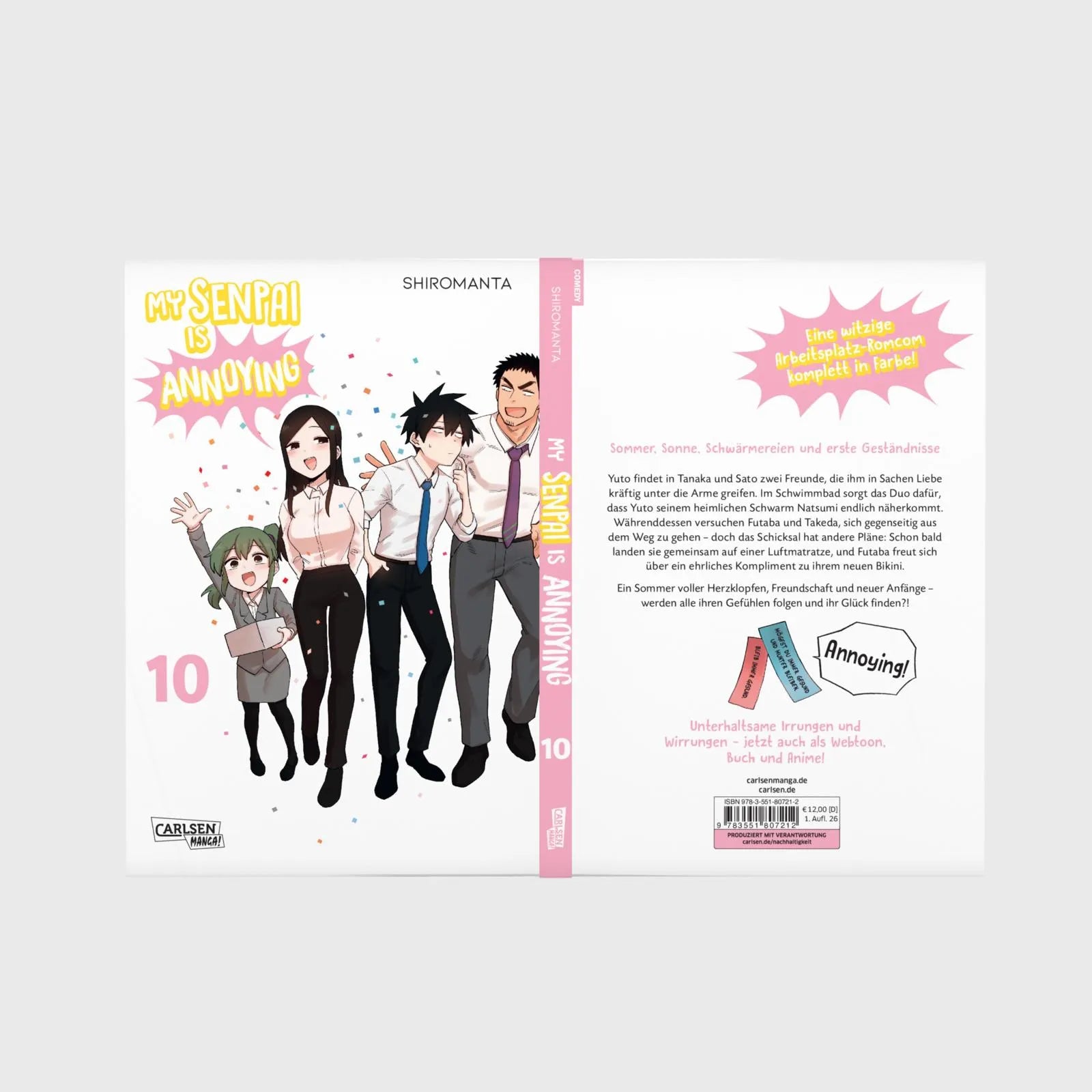 Produktansicht: My Senpai is Annoying 10 (Taschenbuch)