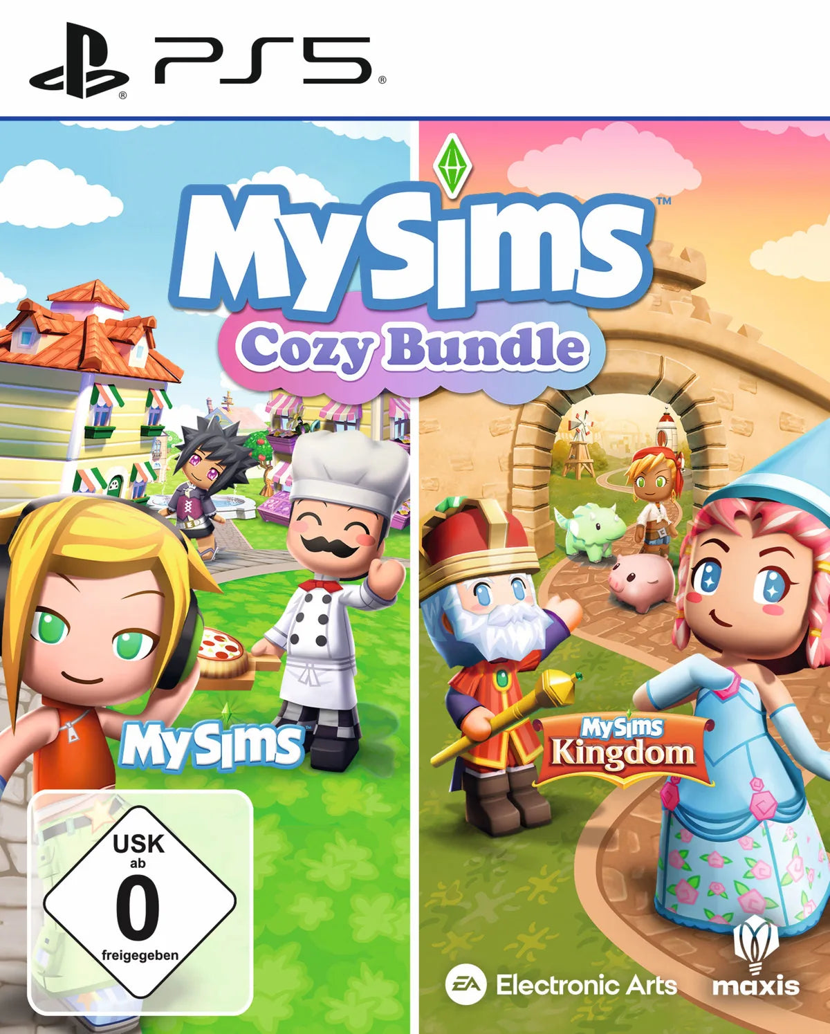 Cover: My Sims - Cozy Bundle für Playstation 5. Publisher: Electronic Arts GmbH