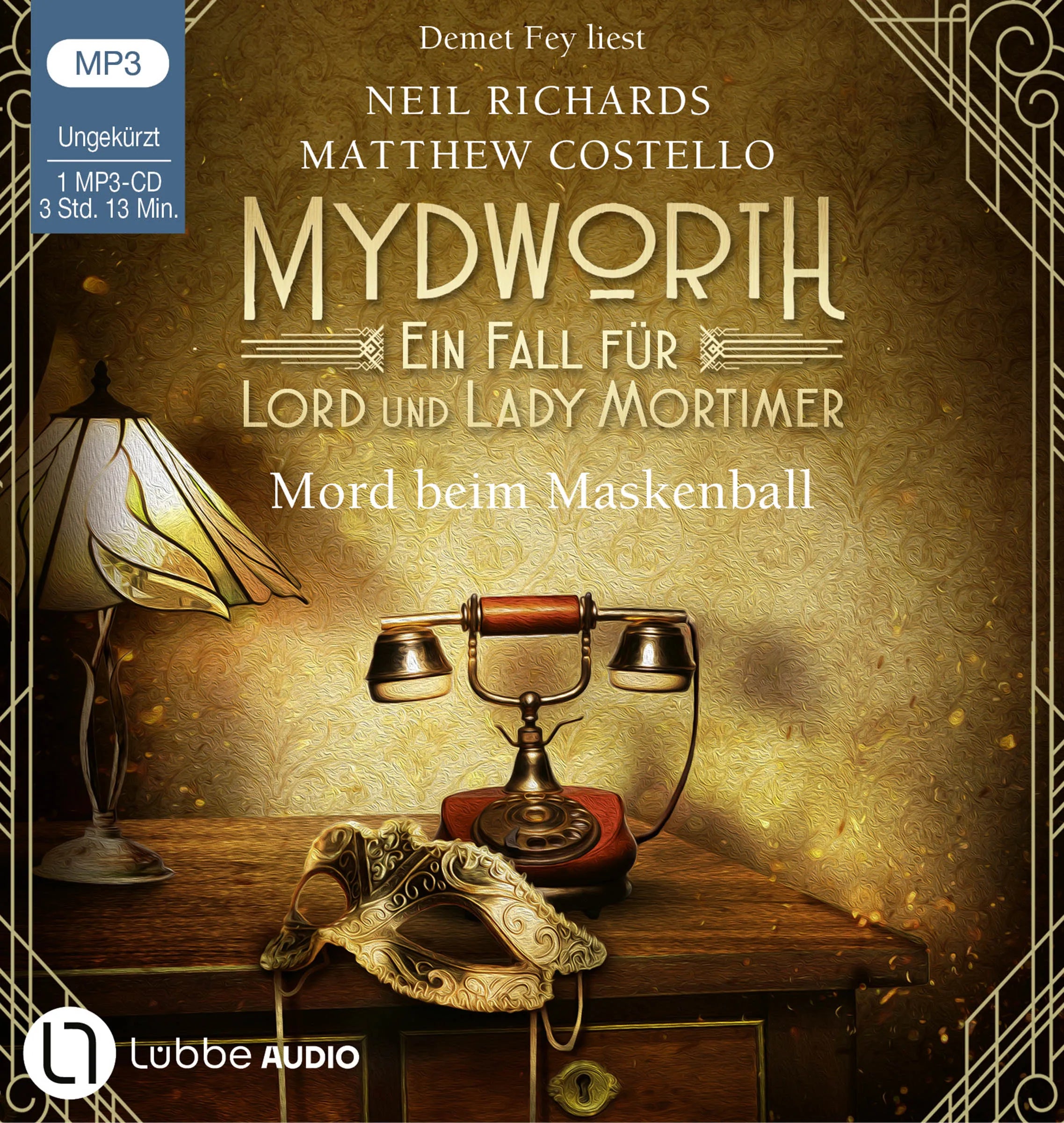 Buchcover von 'Mydworth - Mord beim Maskenball' - Hörbuch (CD) von Matthew Costello