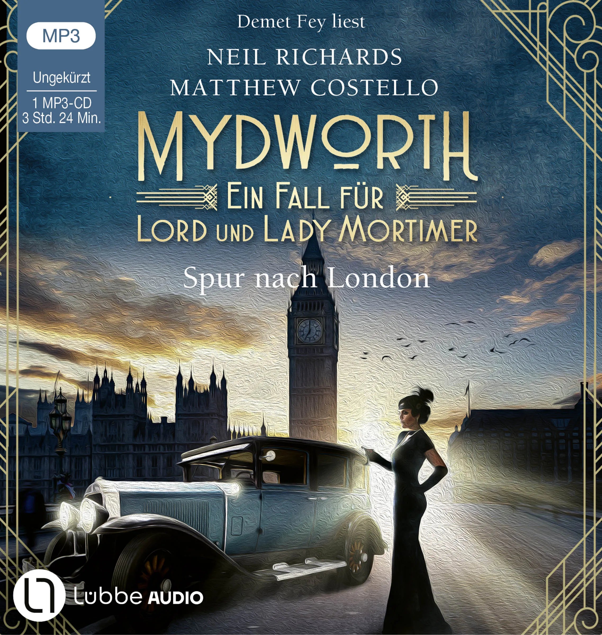 Buchcover von 'Mydworth - Spur nach London' - Hörbuch (CD) von Matthew Costello
