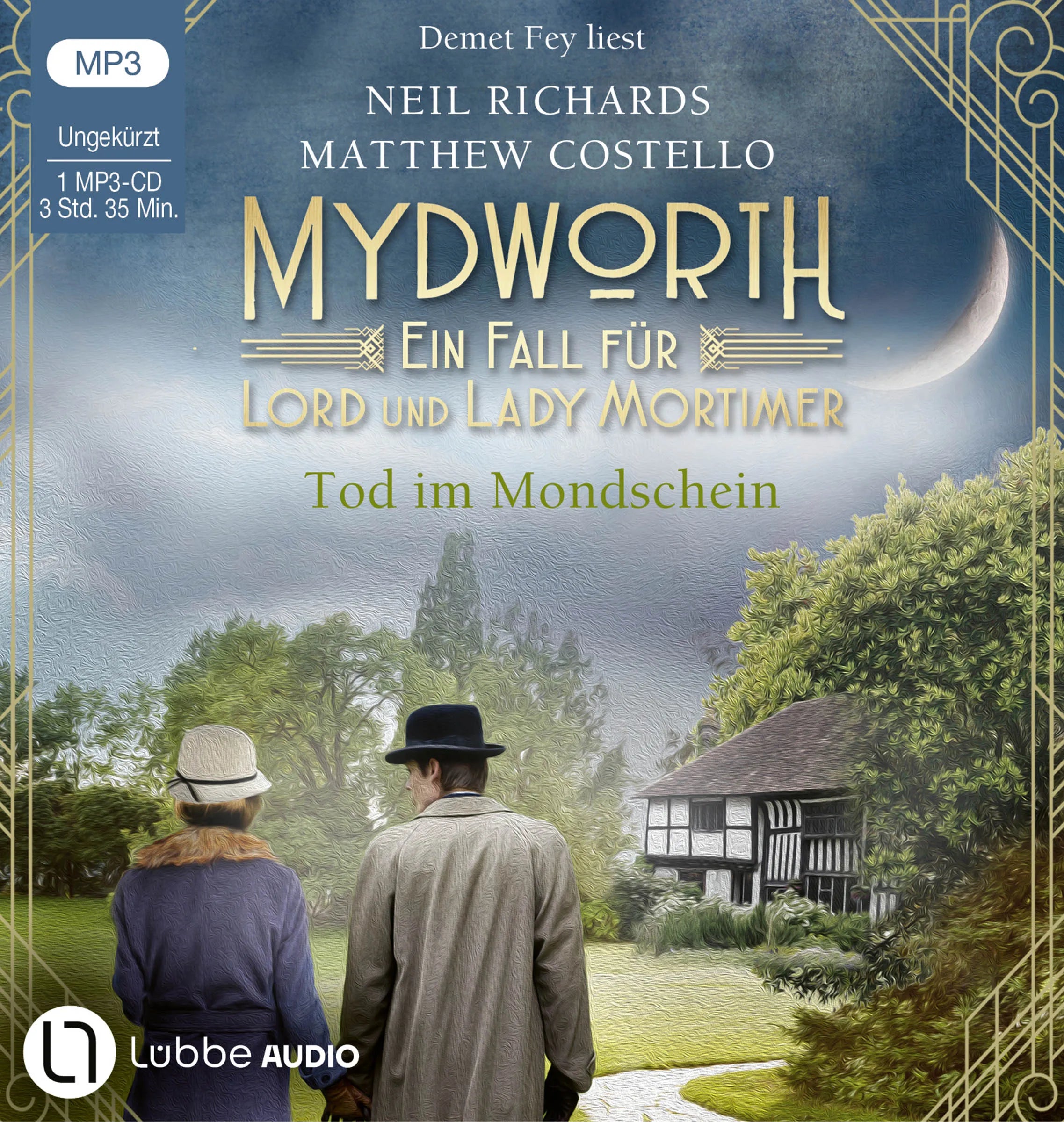 Buchcover von 'Mydworth - Tod im Mondschein' - Hörbuch (CD) von Matthew Costello