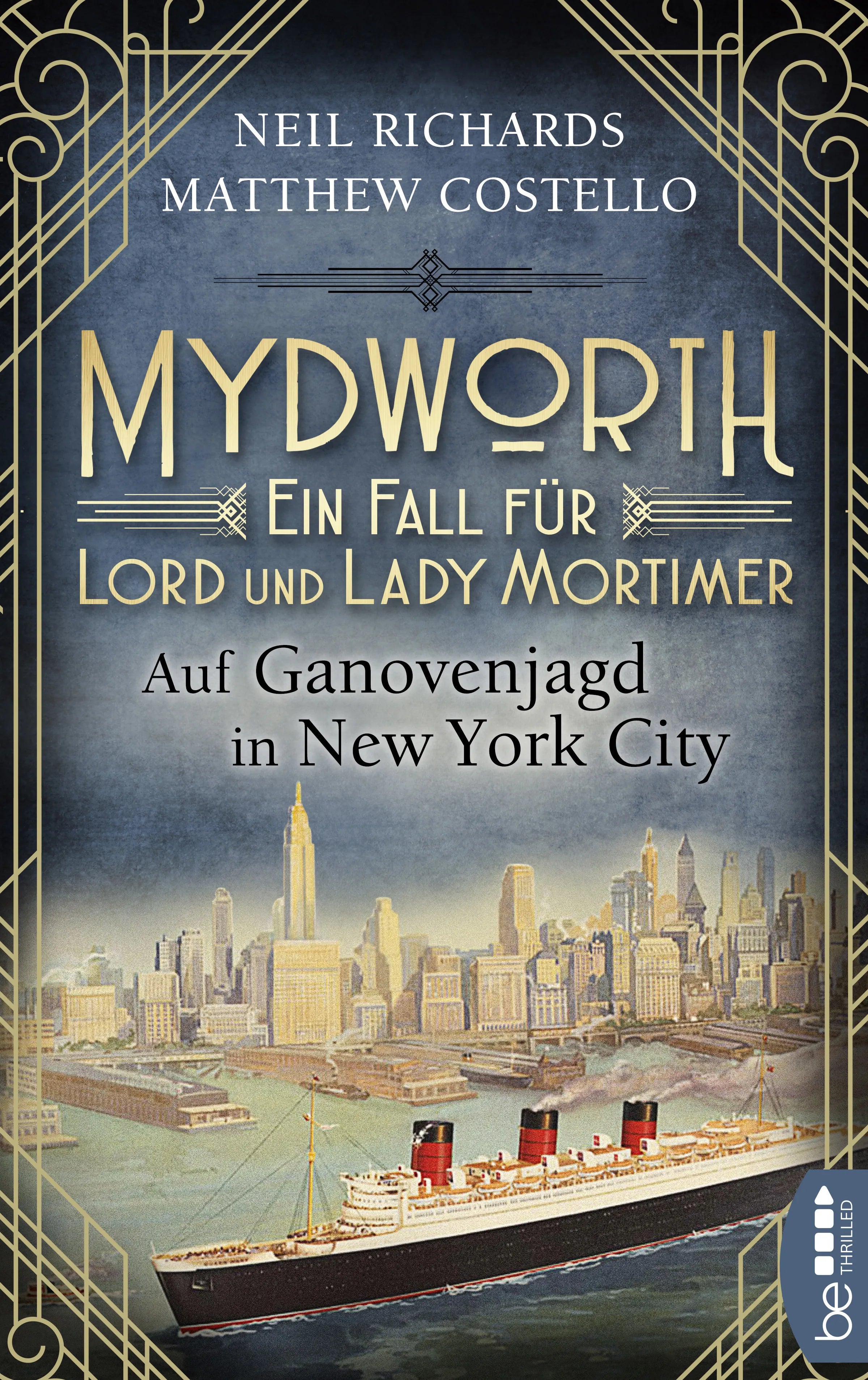 Buchcover von 'Mydworth - Auf Ganovenjagd in New York City' - Taschenbuch von Matthew Costello