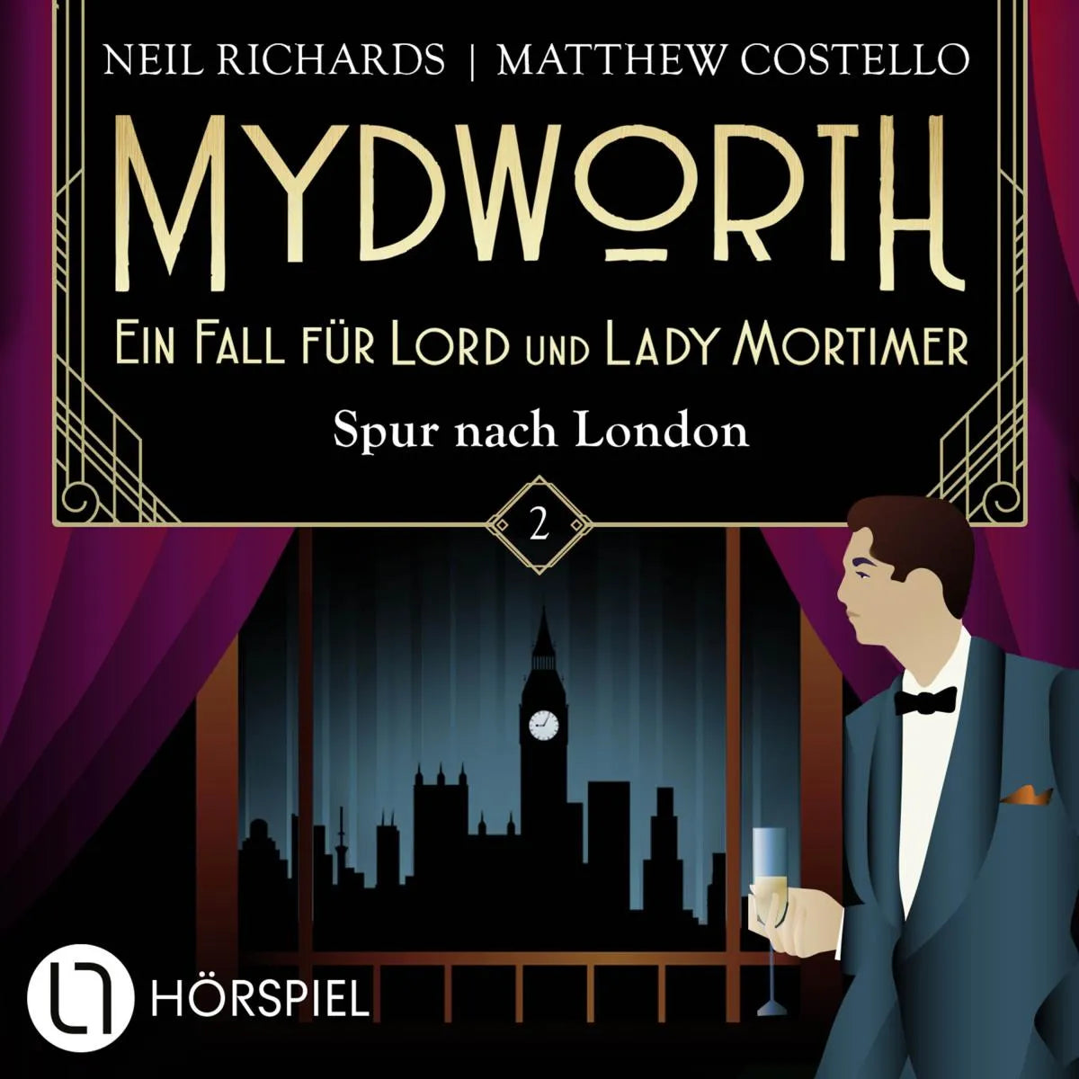 Cover: Mydworth, Folge 2: Spur nach London (Hörbuch Download) von Matthew Costello