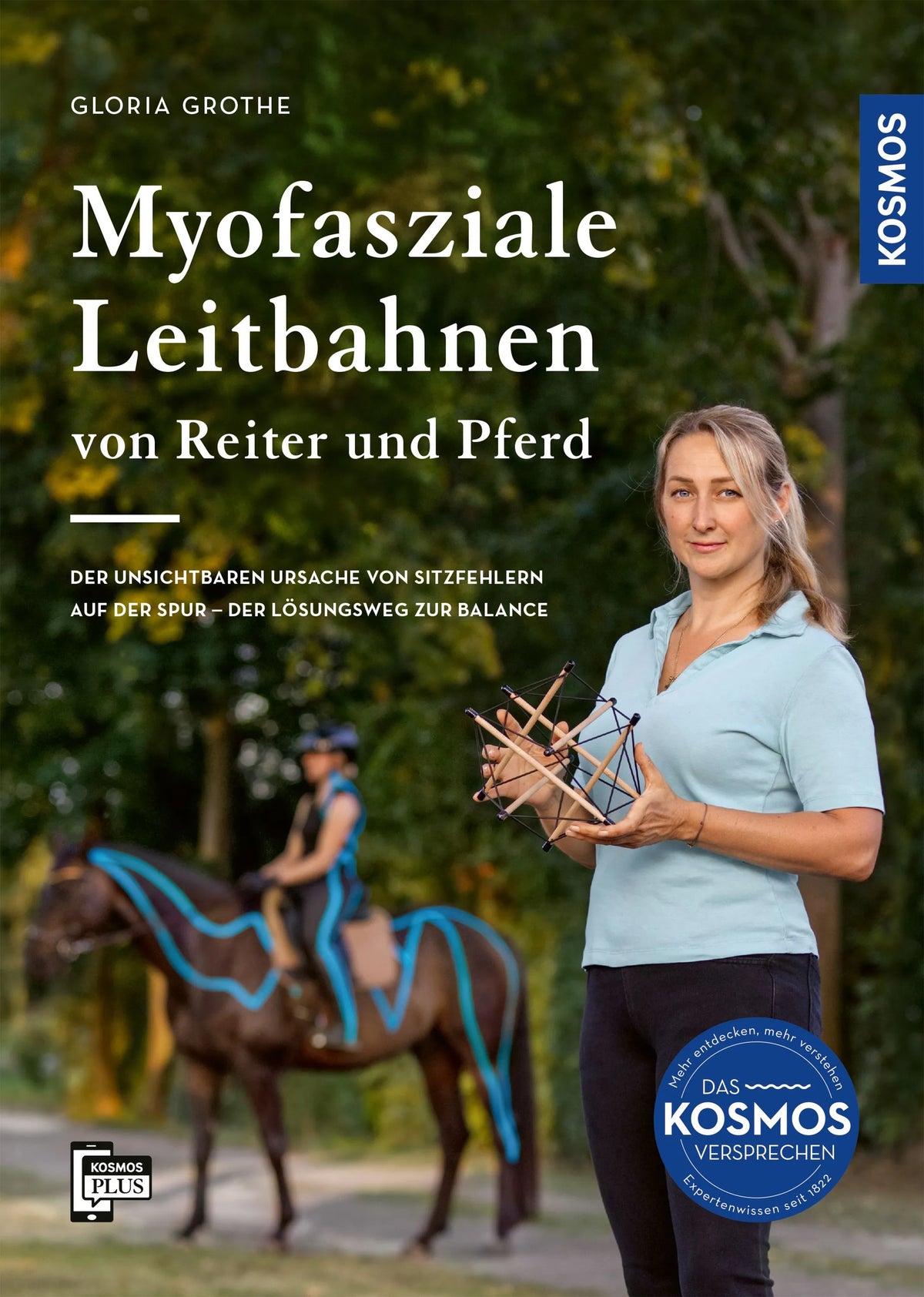 Cover: Myofasziale Leitbahnen von Reiter und Pferd (E-Book) von Gloria Grothe