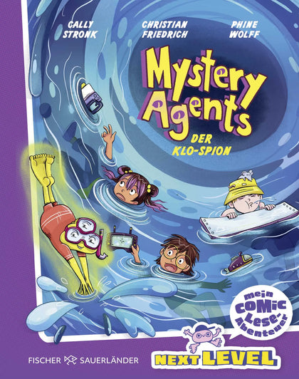 Cover: Mystery Agents: Der Klo-Spion (Hardcover) von Cally Stronk