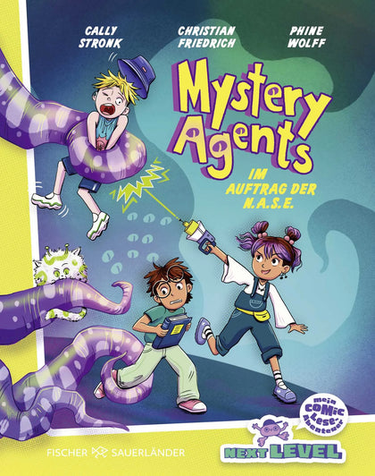 Buchcover von 'Mystery Agents: Im Auftrag der N.A.S.E.' - Gebundene Ausgabe von Cally Stronk