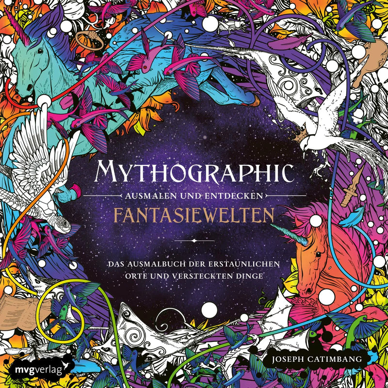 Mythographic – Ausmalen und Entdecken – Fantasiewelten