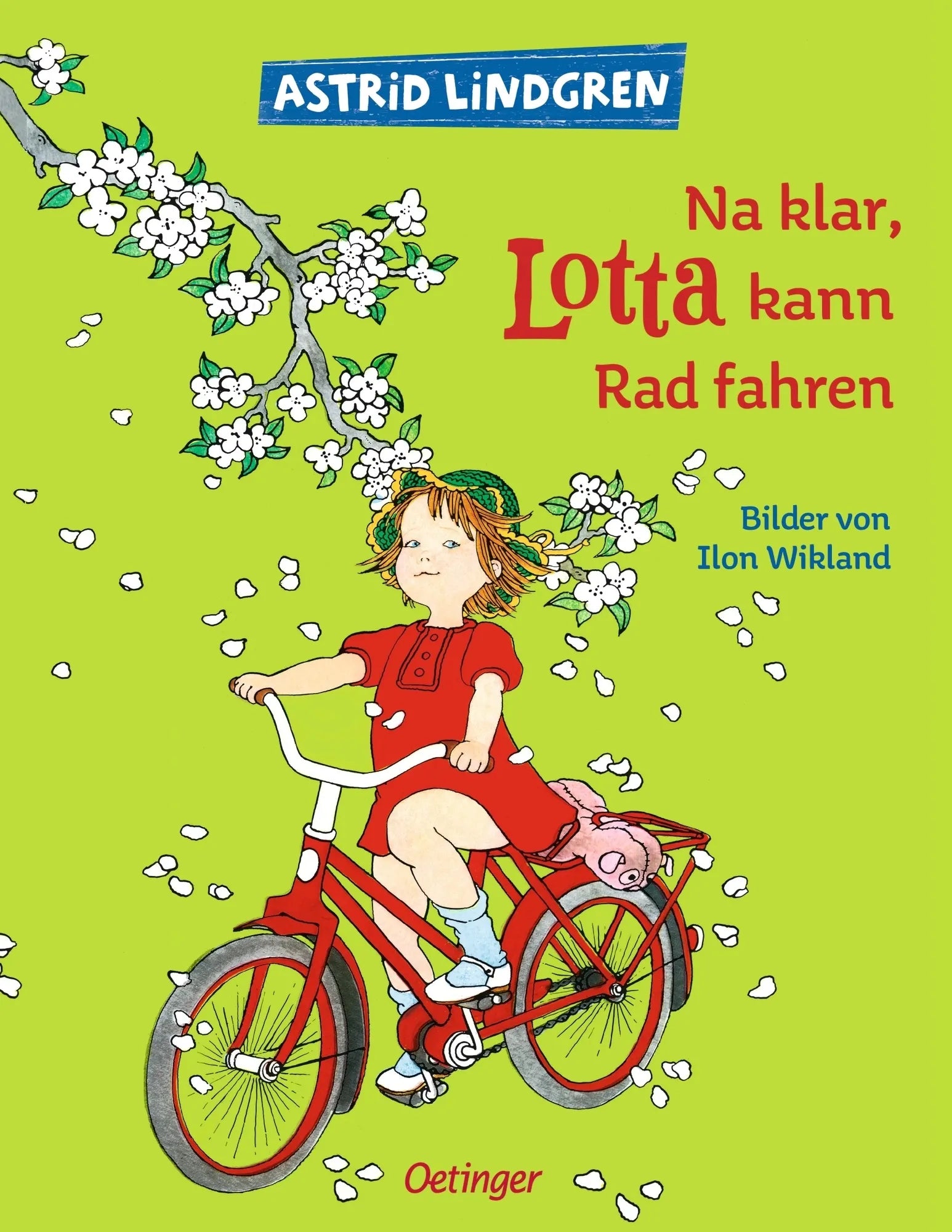 Buchcover von 'Na klar, Lotta kann Rad fahren' - Gebundene Ausgabe von Astrid Lindgren