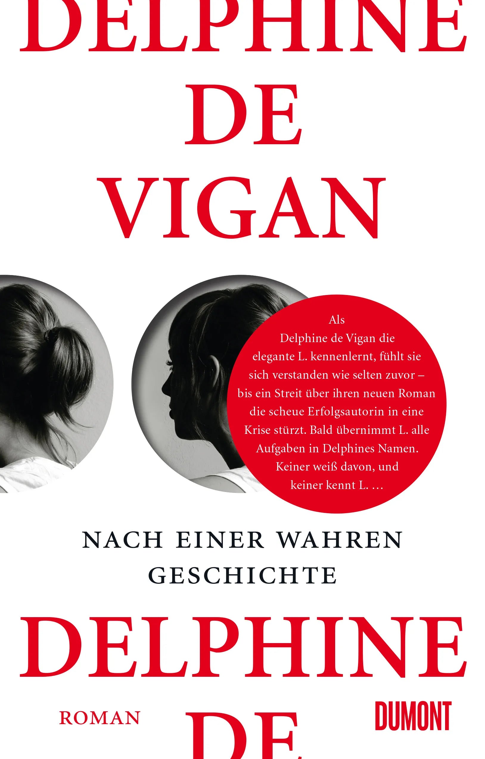 Buchrückseite von 'Nach einer wahren Geschichte' mit Klappentext - Gebundene Ausgabe
