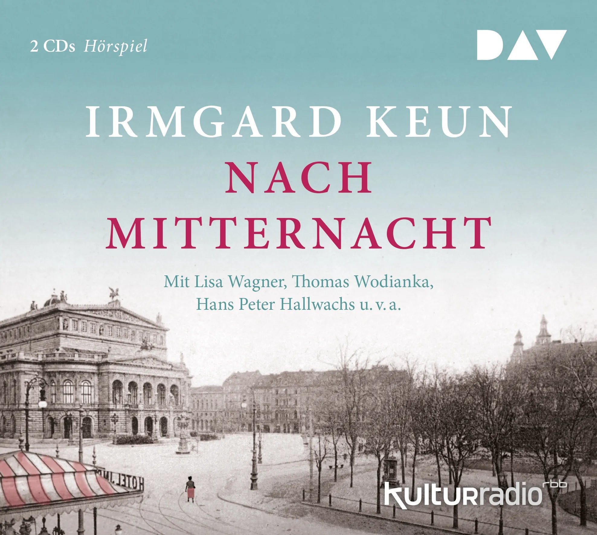 Buchcover von 'Nach Mitternacht' - Hörbuch (CD) von Irmgard Keun