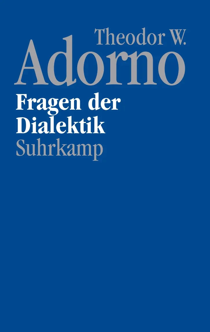 Buchcover von 'Nachgelassene Schriften. Abteilung IV: Vorlesungen' - Gebundene Ausgabe von Theodor W. Adorno