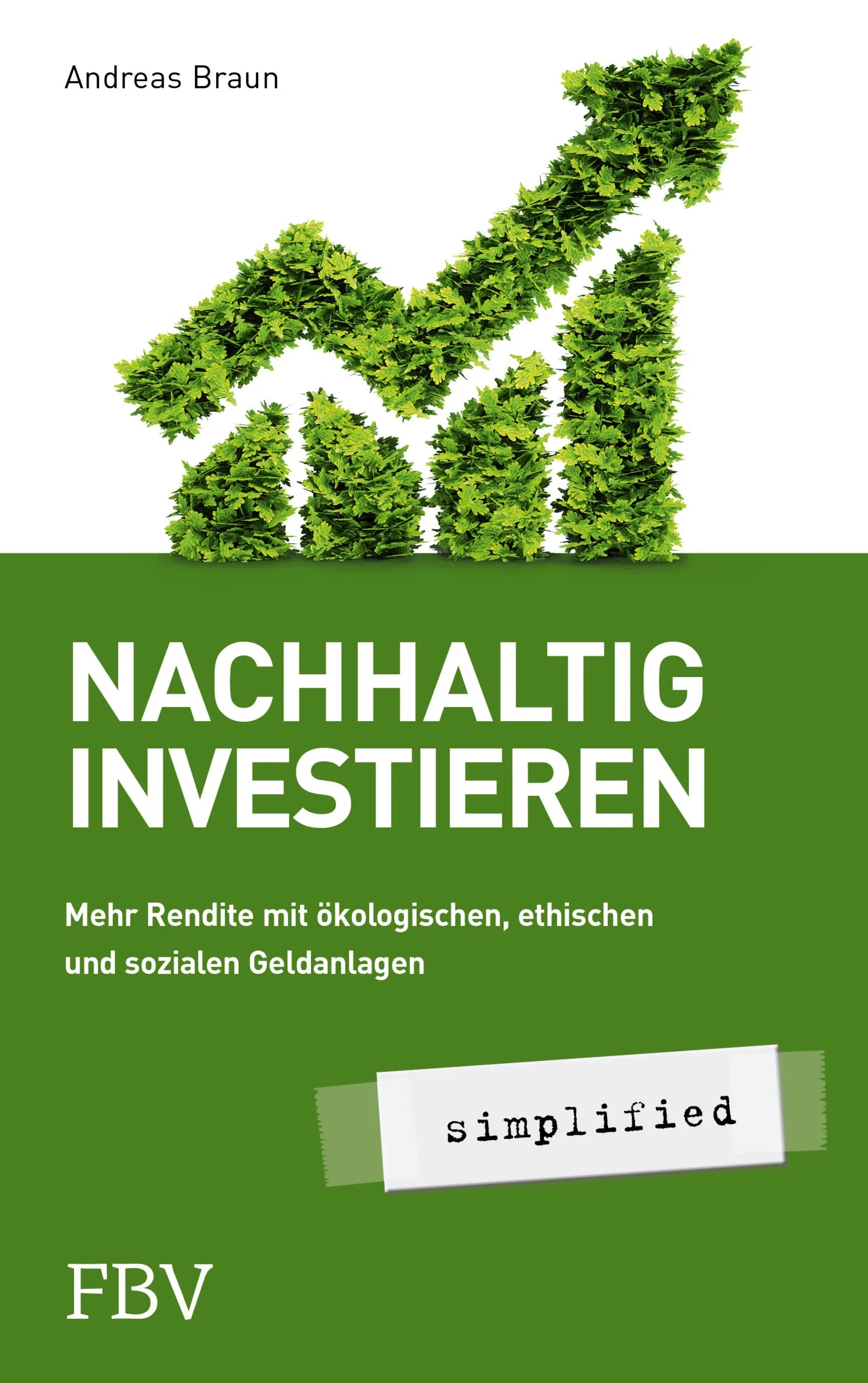 Buchcover von 'Nachhaltig investieren – simplified' - Taschenbuch von Andreas Braun
