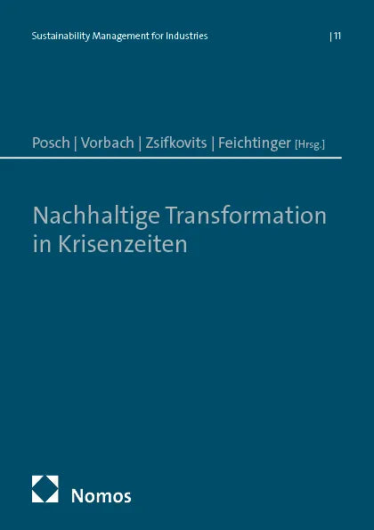 Cover: Nachhaltige Transformation in Krisenzeiten (E-Book)