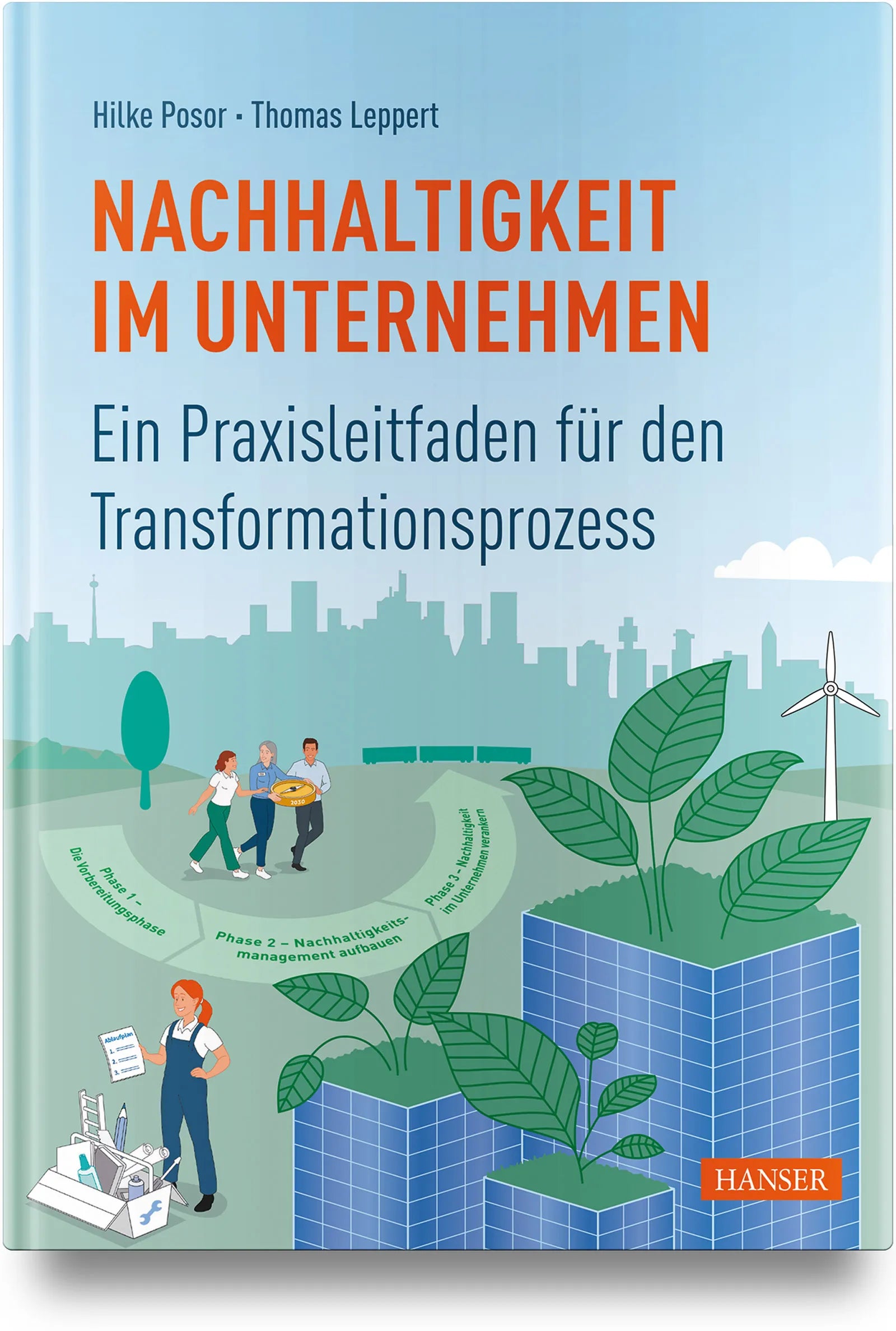 Buchcover von 'Nachhaltigkeit im Unternehmen' - Gebundene Ausgabe von Hilke Posor