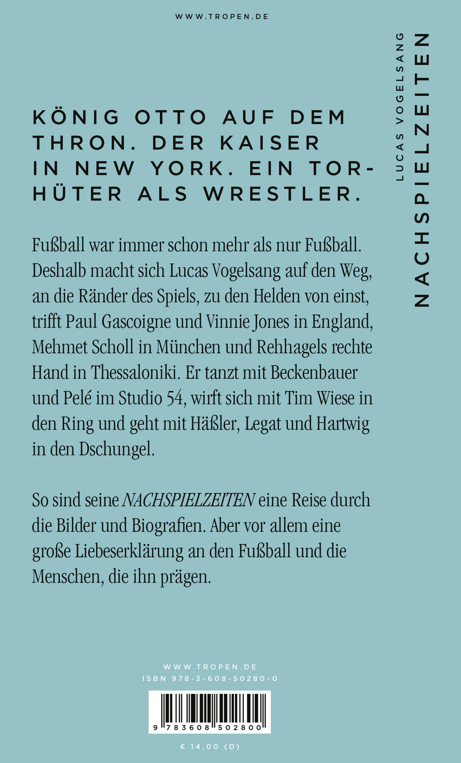 Rückseite: Nachspielzeiten (Taschenbuch)