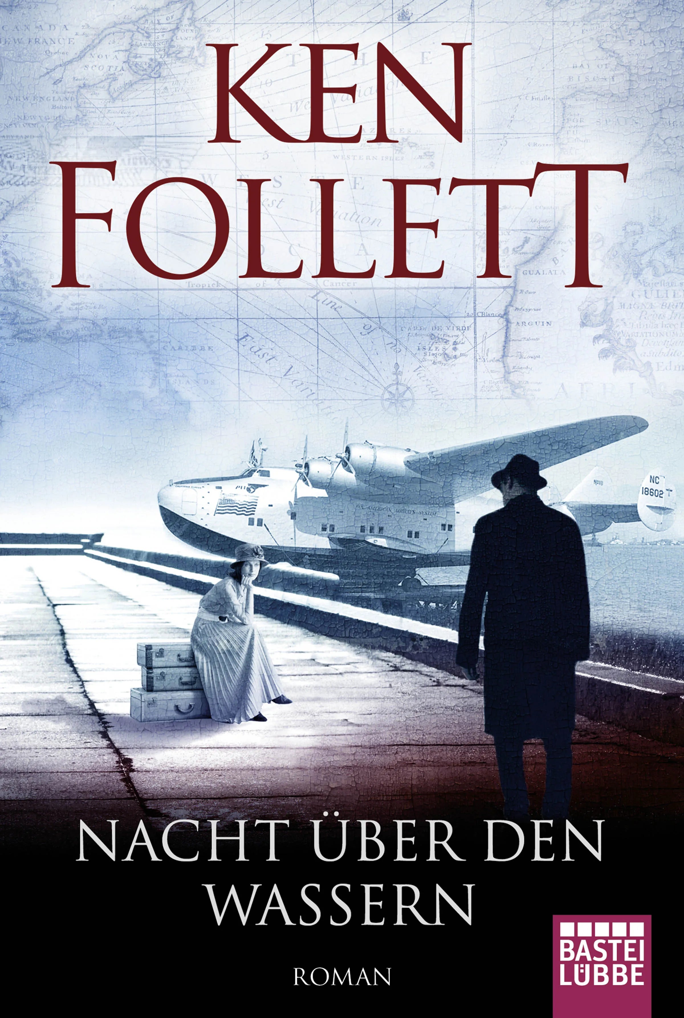 Buchcover von 'Nacht über den Wassern' - Taschenbuch von Ken Follett