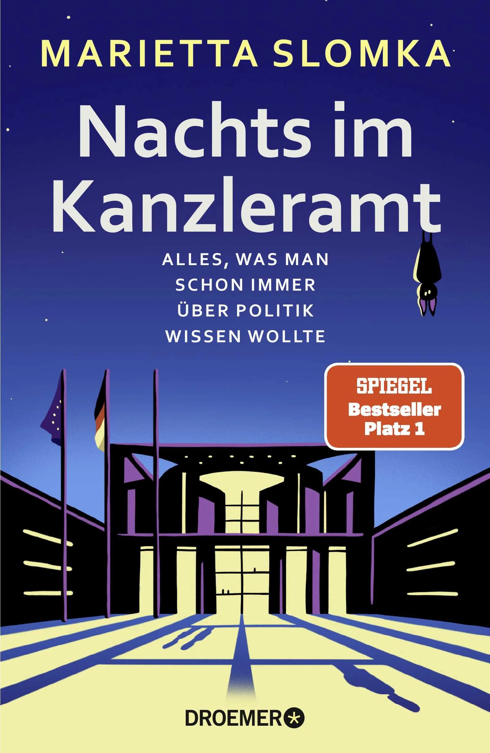 Buchcover von 'Nachts im Kanzleramt' - Gebundene Ausgabe von Marietta Slomka