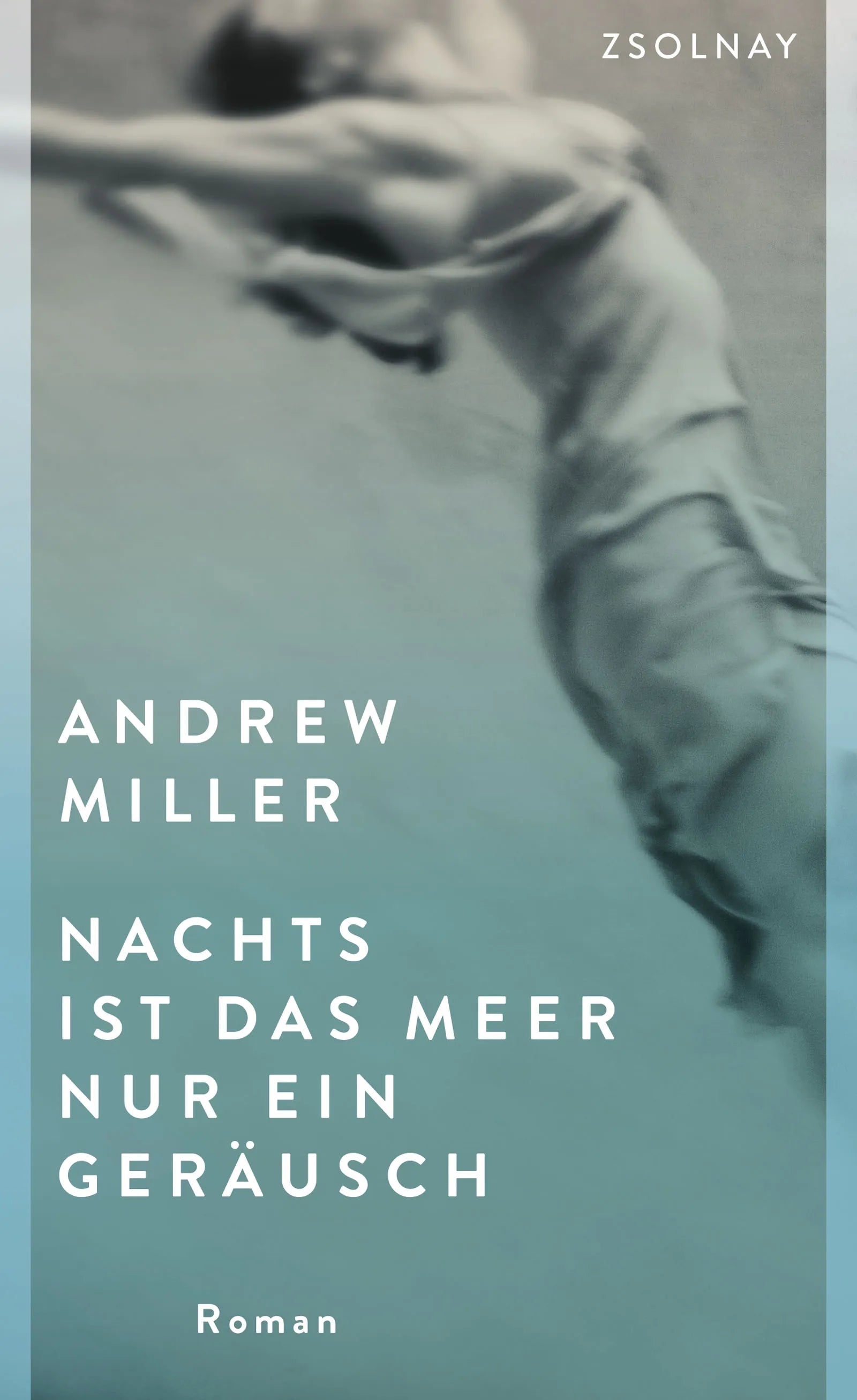 Buchcover von 'Nachts ist das Meer nur ein Geräusch' - Gebundene Ausgabe von Andrew Miller