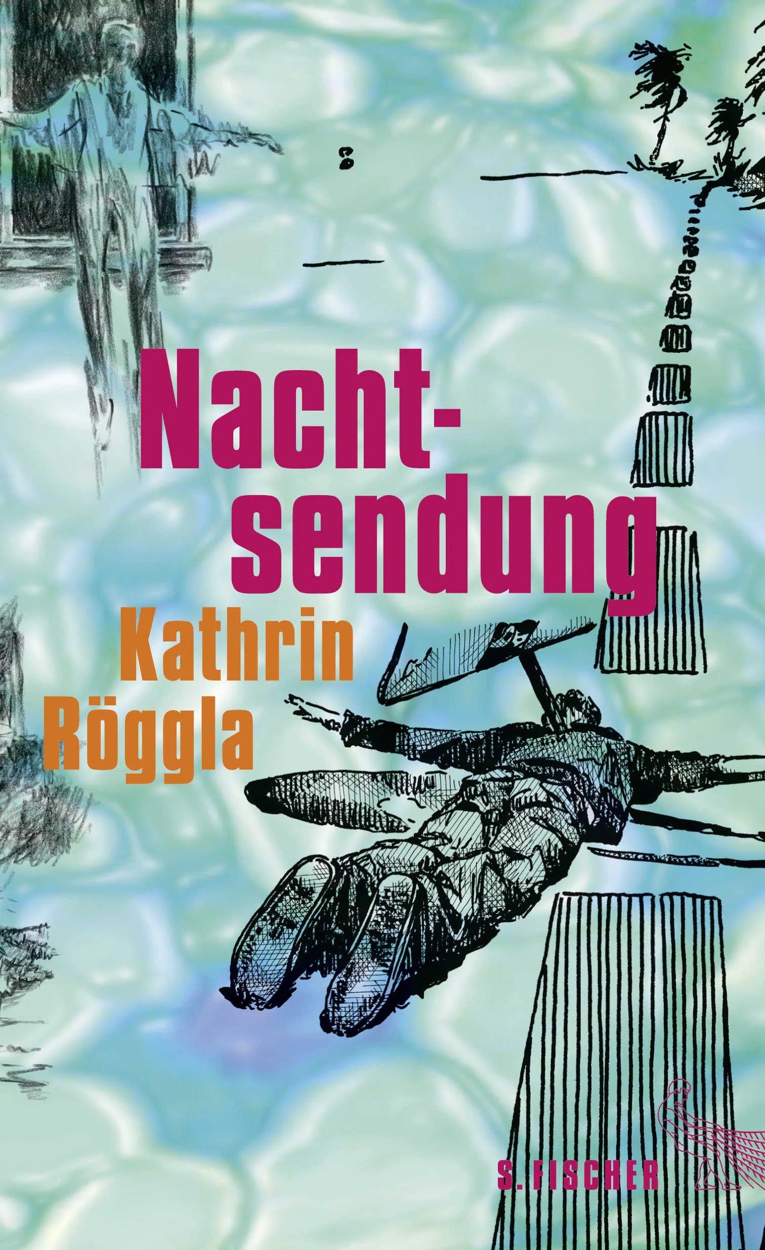 Buchcover von 'Nachtsendung' - Gebundene Ausgabe von Kathrin Röggla