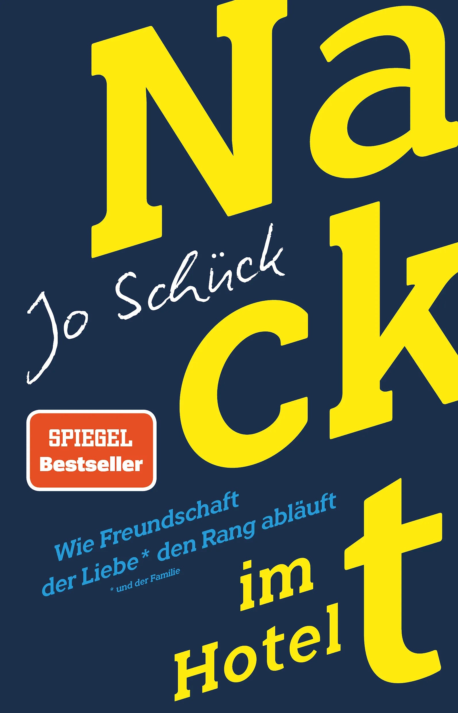 Buchcover von 'Nackt im Hotel – Wie Freundschaft der Liebe den Rang abläuft' - Paperback von Jo Schück