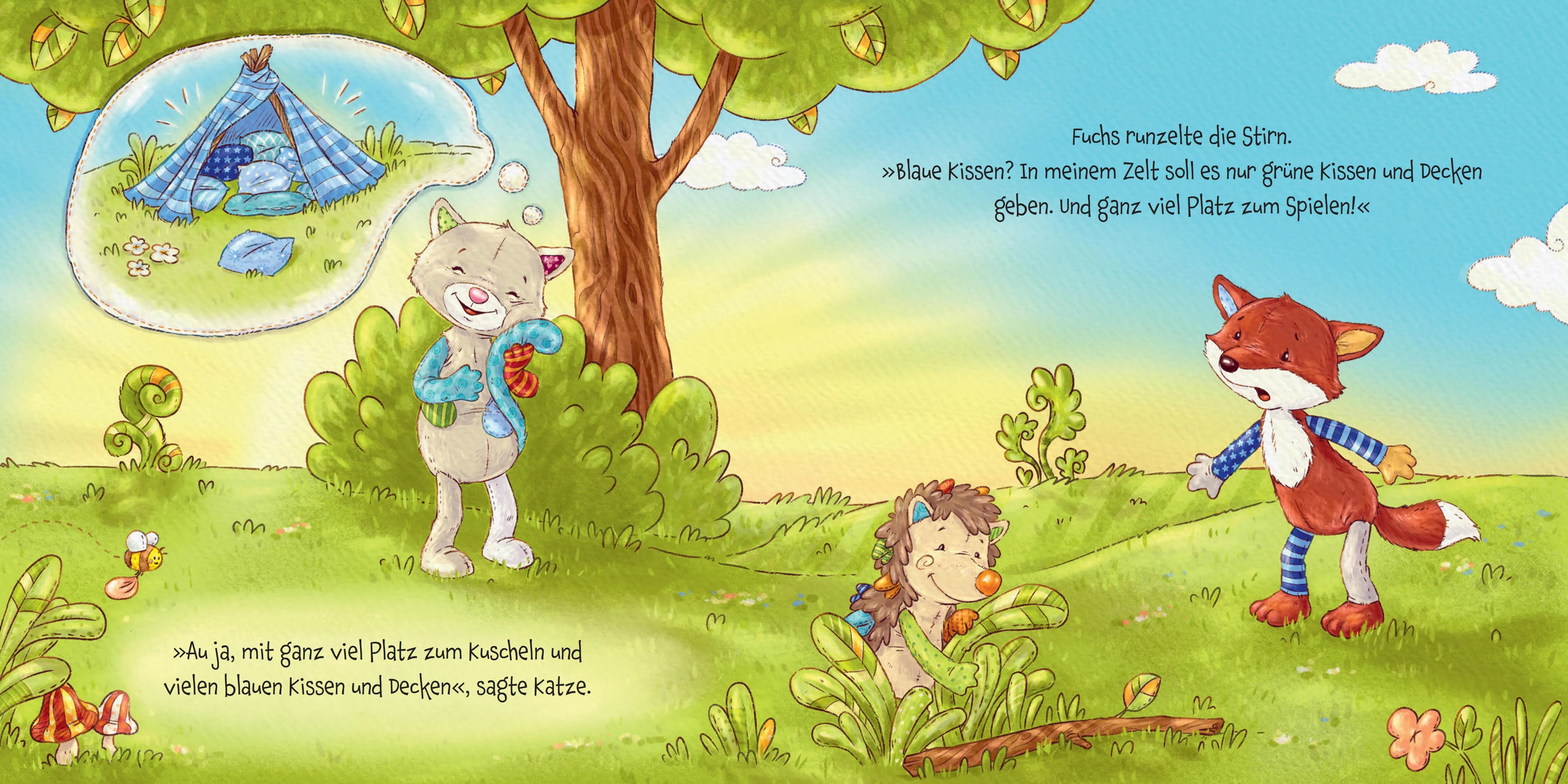 Produktansicht: Das Freundschaftszelt - Ein sigikid-Abenteuer (Gebundene Ausgabe)