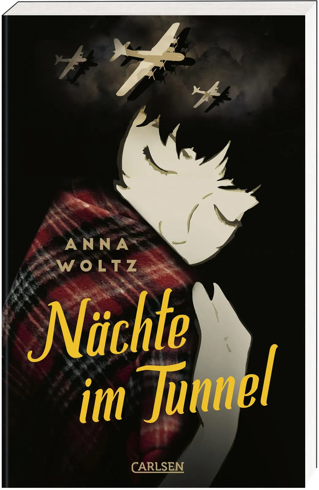 Buchcover von 'Nächte im Tunnel' - Taschenbuch von Anna Woltz
