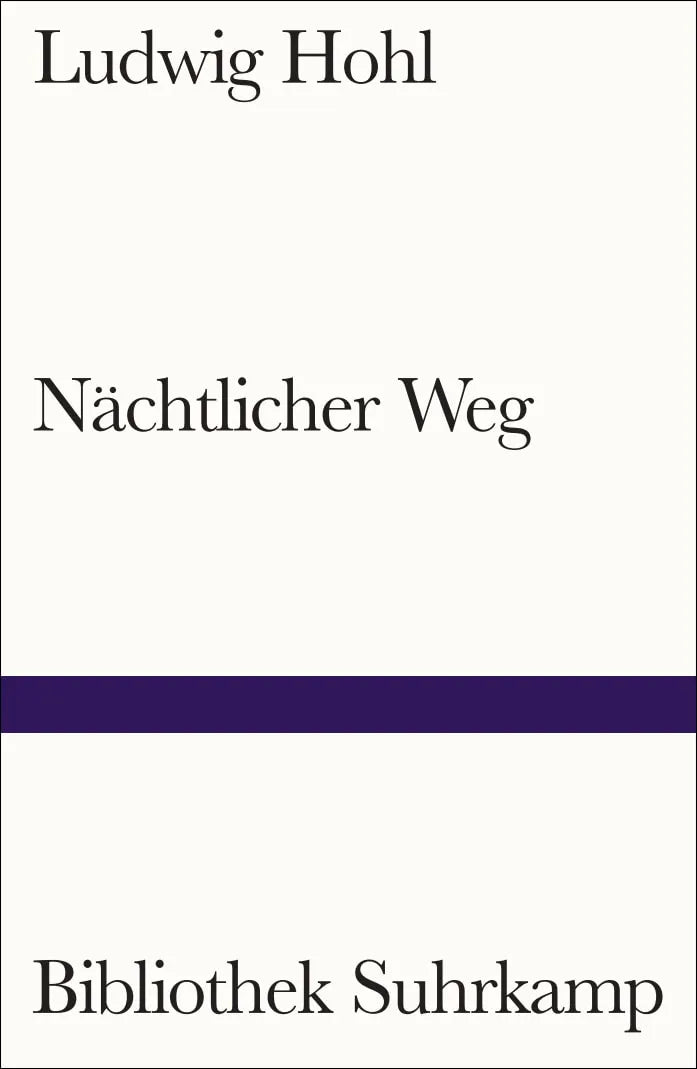 Buchcover von 'Nächtlicher Weg' - Taschenbuch von Ludwig Hohl
