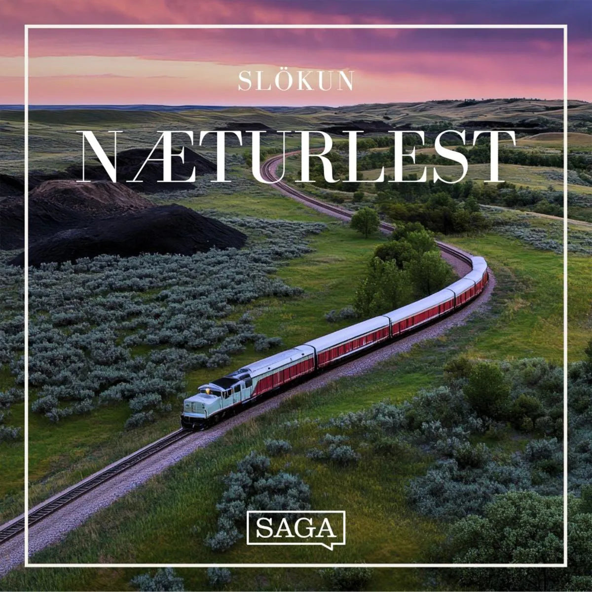 Cover: Næturlest - hljóð frá svefnklefanum (Hörbuch Download) von Rasmus Broe