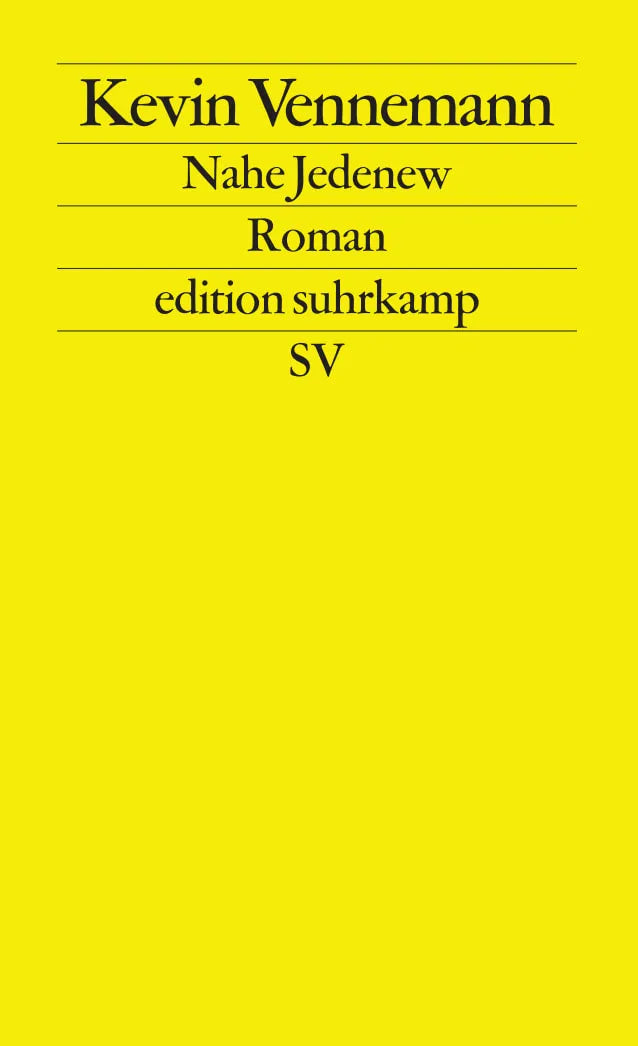 Buchcover von 'Nahe Jedenew' - Taschenbuch von Kevin Vennemann