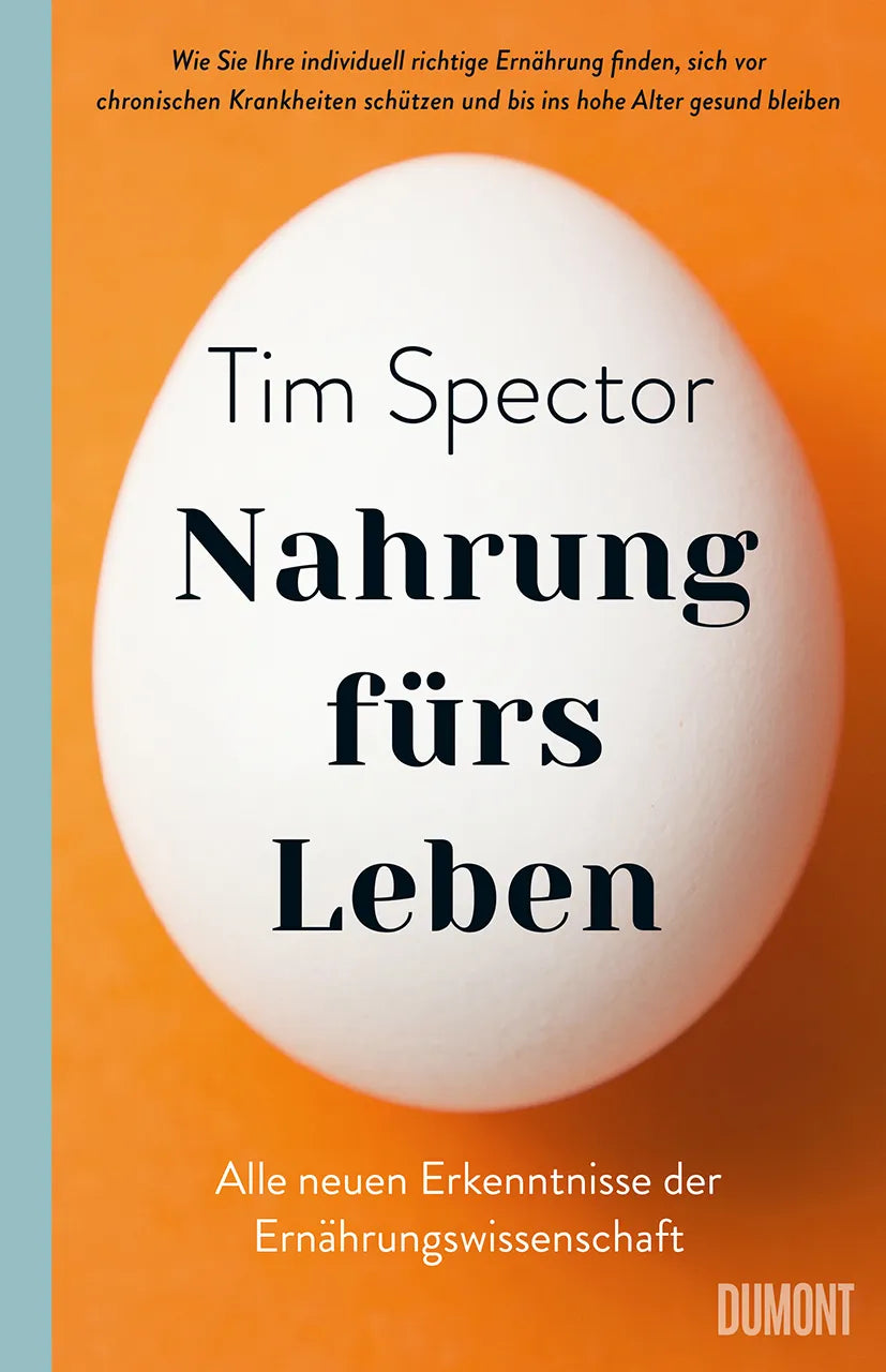 Buchcover von 'Nahrung fürs Leben' - Gebundene Ausgabe von Tim Spector