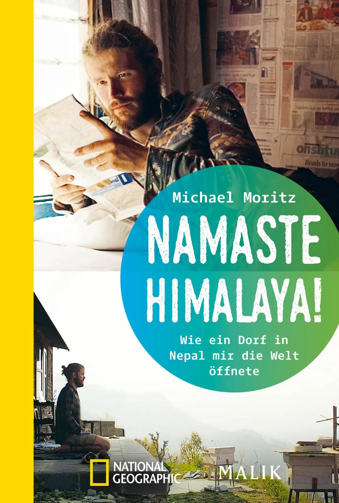 Buchcover von 'Namaste Himalaya!' - Taschenbuch von Michael Moritz
