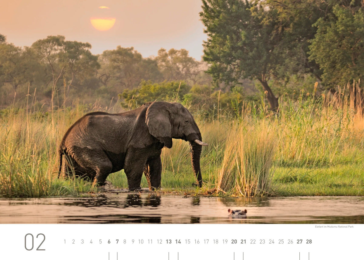Namibia Exklusivkalender 2027 – Ansicht
