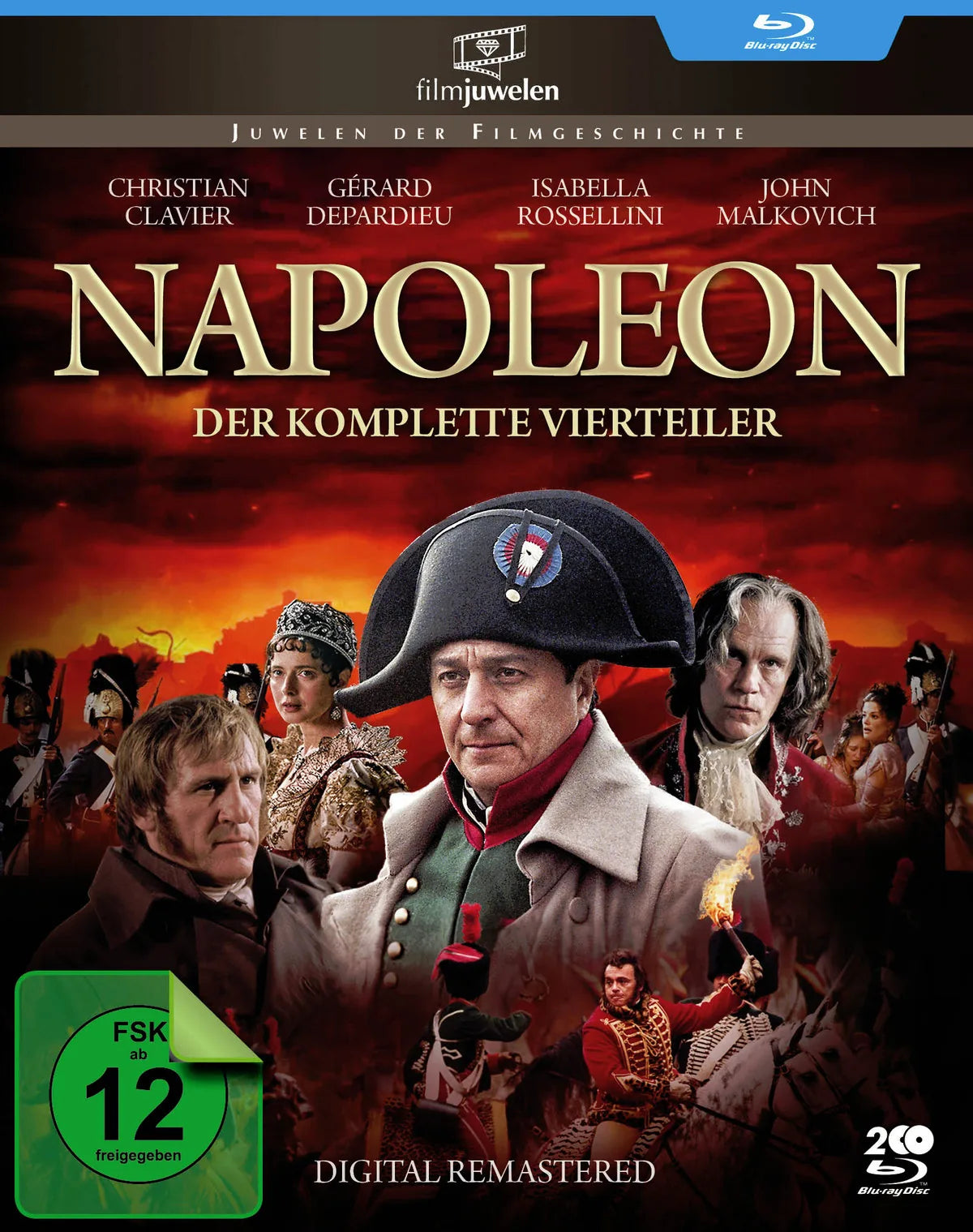 Napoleon - Der komplette Vierteiler  [2 BRs] - Blu-ray Disc