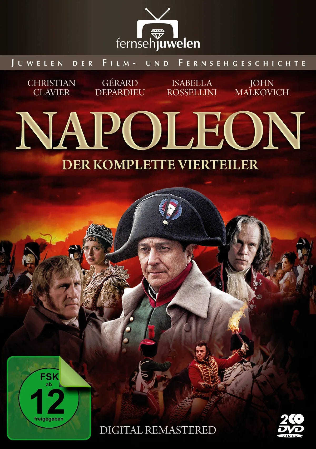 Napoleon Teil 1-4  [2 DVDs] - DVD