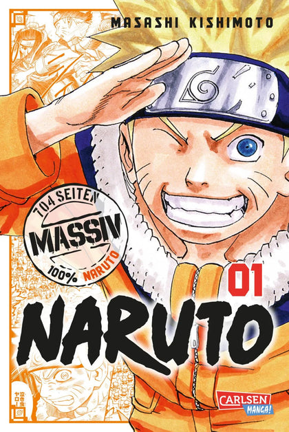 Cover: Naruto Massiv 1 (Taschenbuch) von Masashi Kishimoto