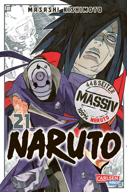Buchcover von 'Naruto Massiv 21' - Taschenbuch von Masashi Kishimoto