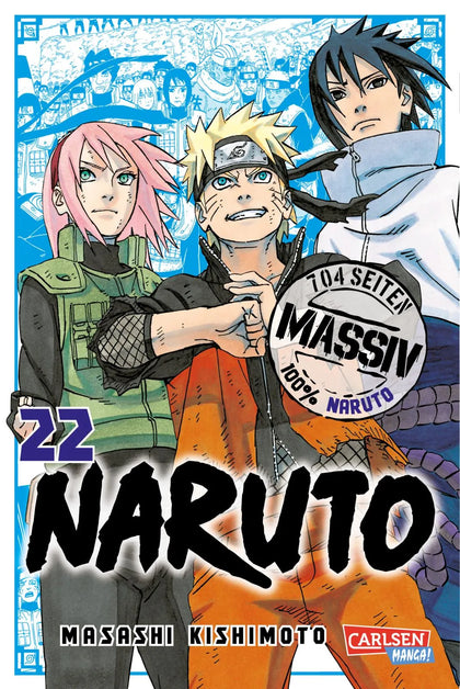 Buchcover von 'Naruto Massiv 22' - Taschenbuch von Masashi Kishimoto