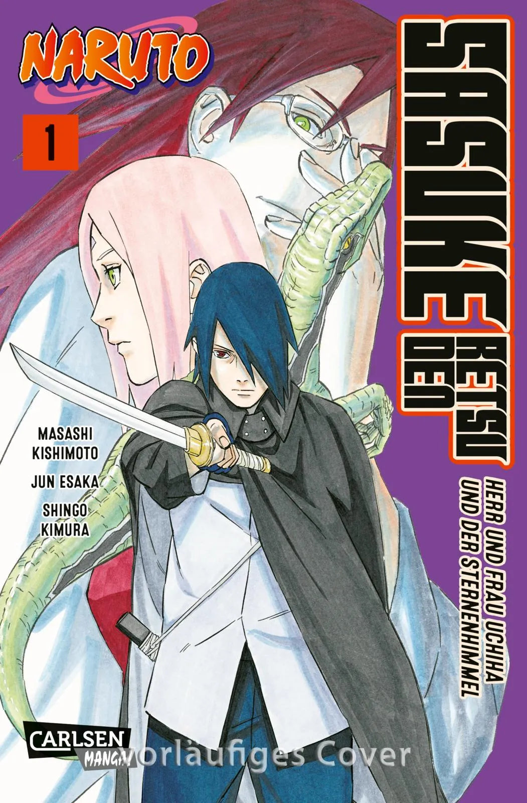 Buchcover von 'Naruto - Sasuke Retsuden: Herr und Frau Uchiha und der Sternenhimmel' - Taschenbuch von Masashi Kishimoto