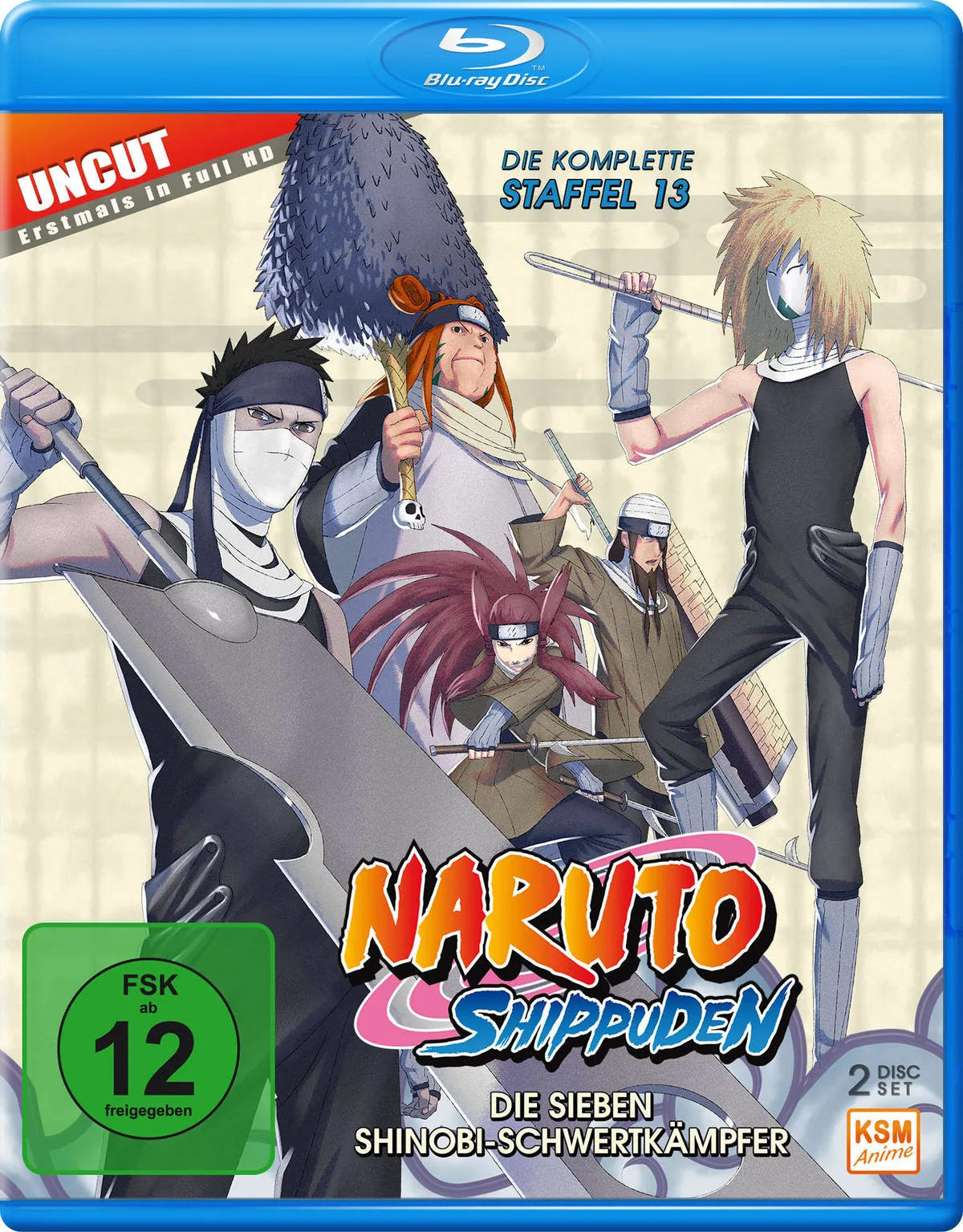 Naruto Shippuden - Staffel 13 - Uncut  [2 BRs] - Blu-ray Disc