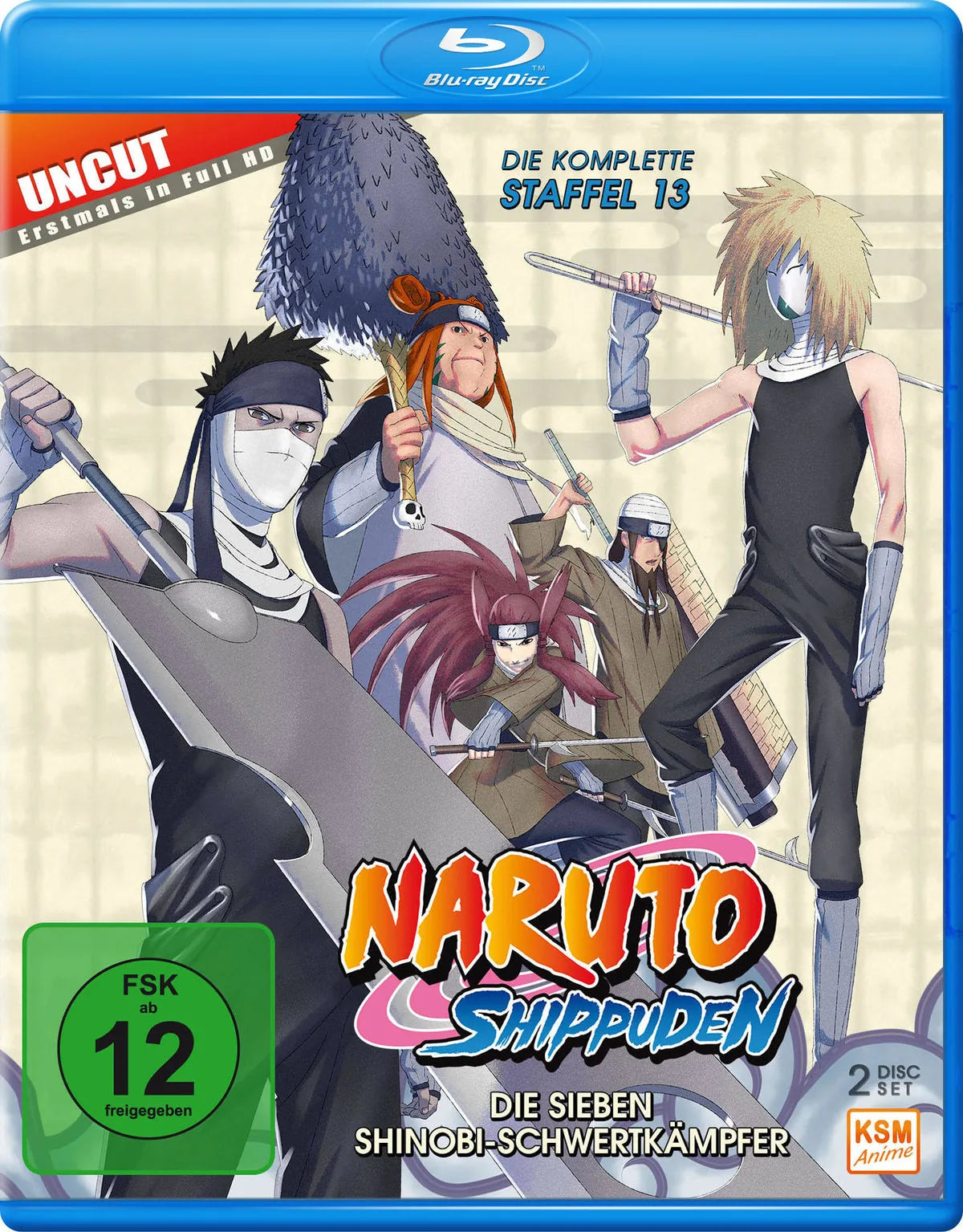 Naruto Shippuden - Staffel 13 - Uncut  [2 BRs] - Blu-ray Disc