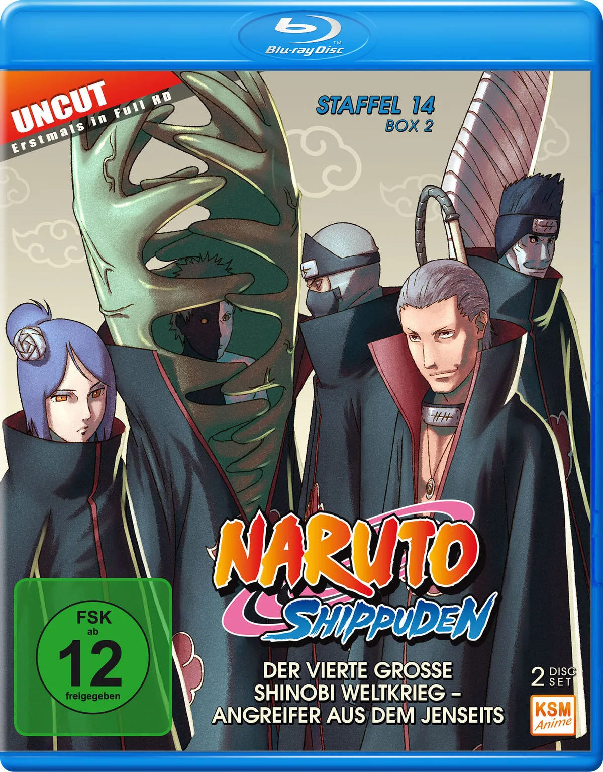 Naruto Shippuden - Staffel 14 - Box 2  [2 BRs] - Blu-ray Disc