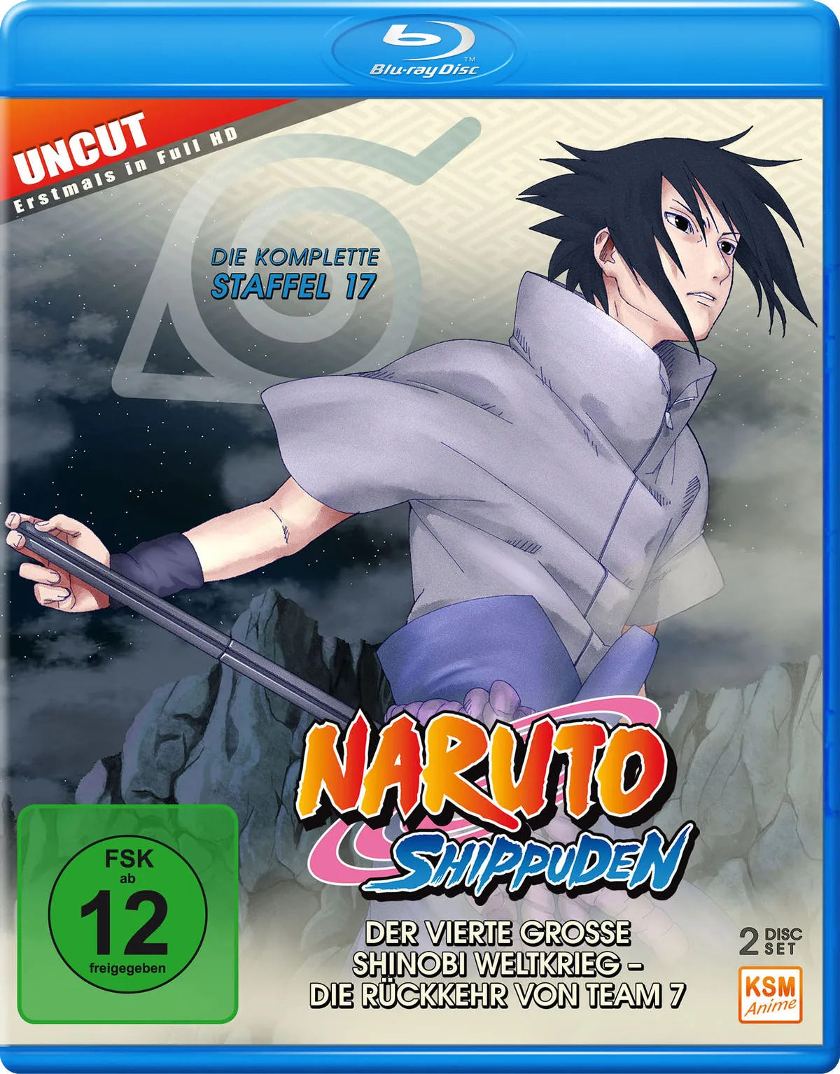 Naruto Shippuden - Staffel 17 - Uncut  [2 BRs] - Blu-ray Disc