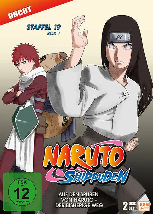 Naruto Shippuden - Staffel 19.1  [2 DVDs] - DVD
