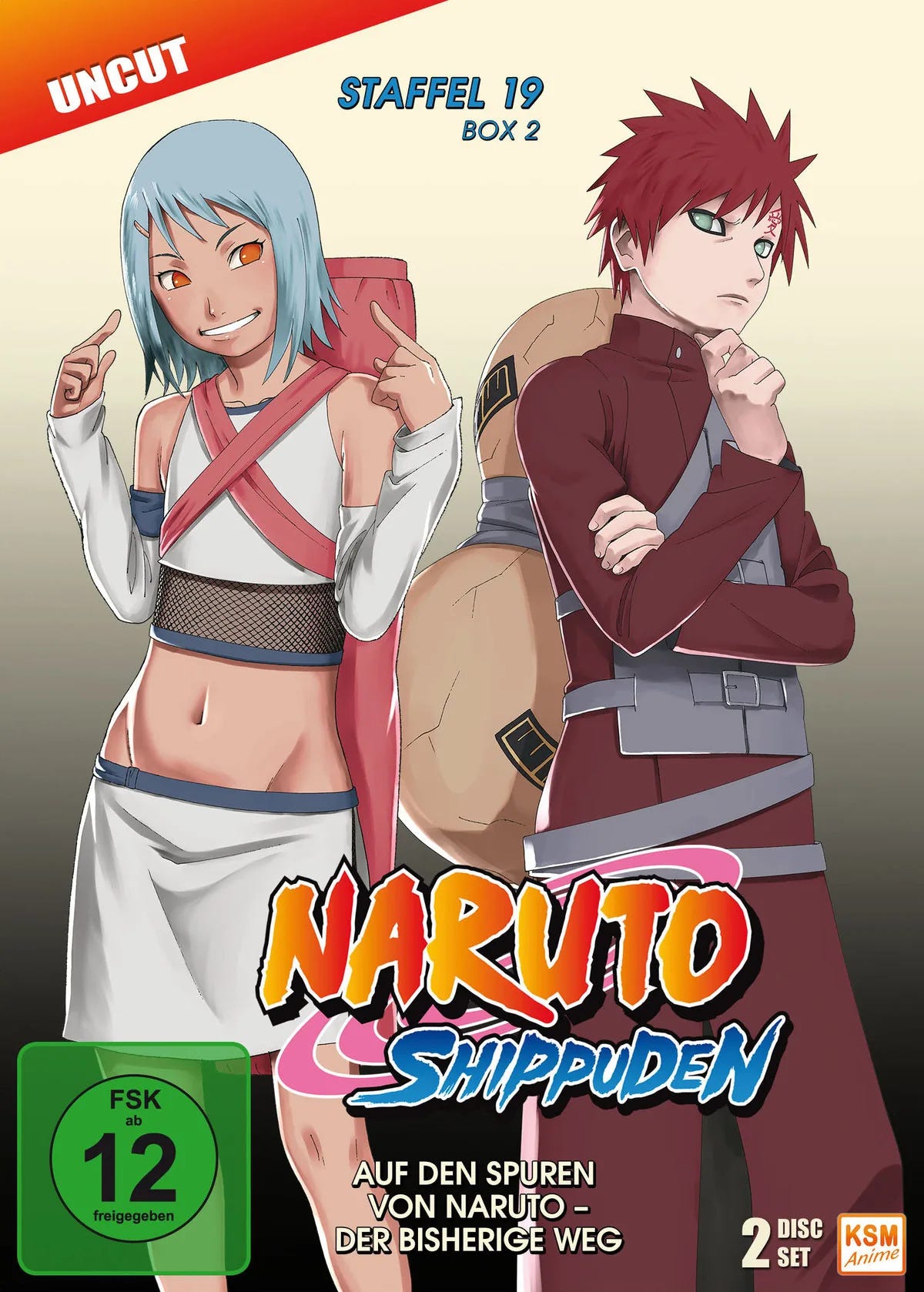 Naruto Shippuden - Staffel 19.2  [2 DVDs] - DVD