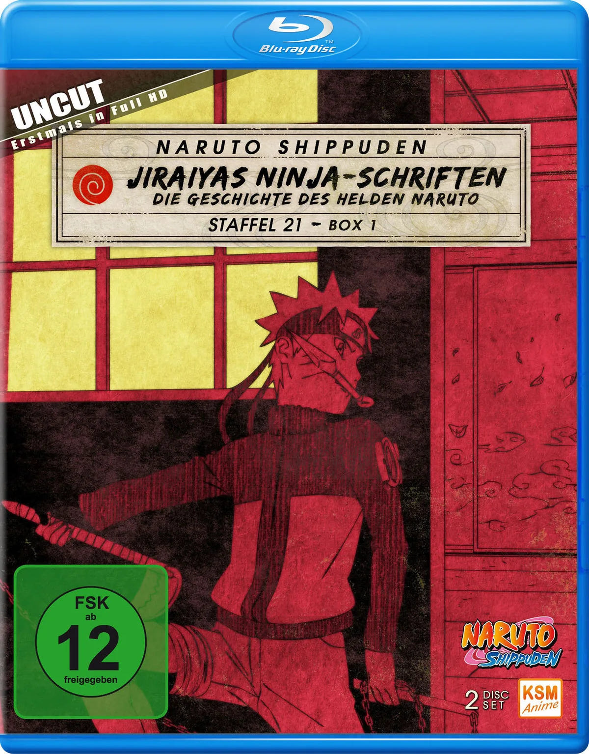 Naruto Shippuden - Staffel 21.1  [2 BRs] - Blu-ray Disc