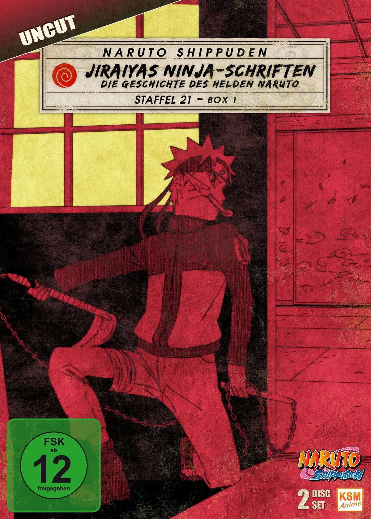 Naruto Shippuden - Staffel 21.1  [2 DVDs] - DVD