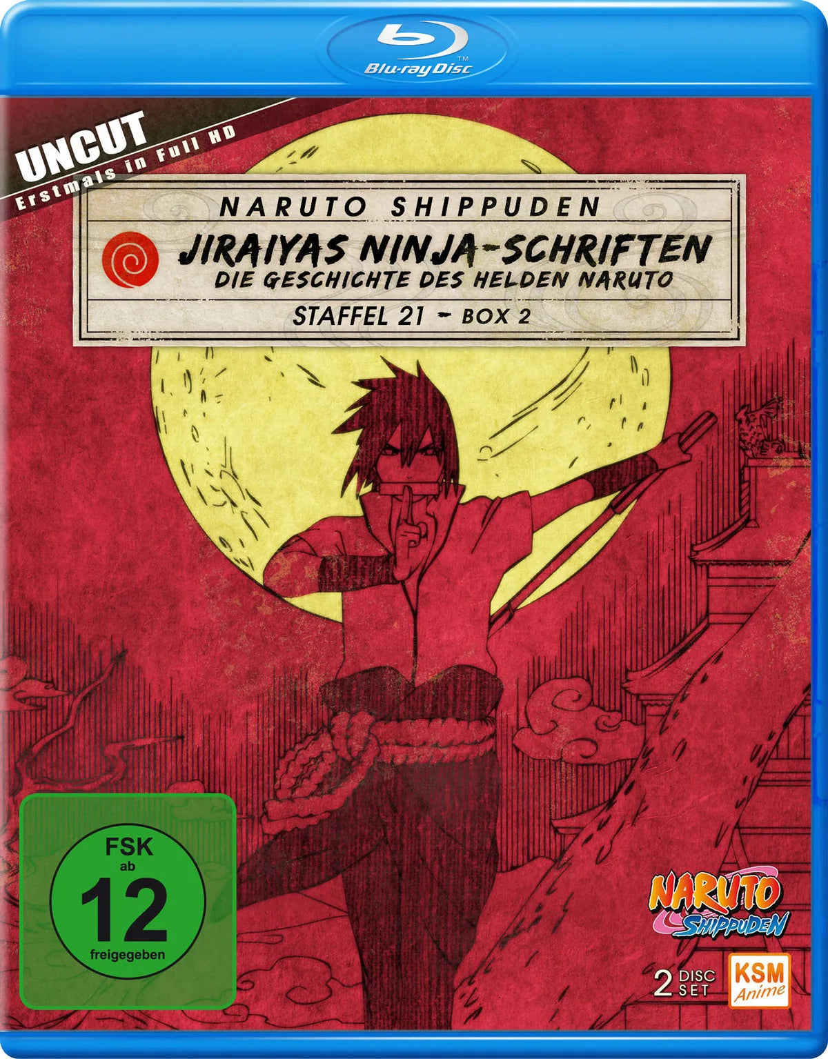 Naruto Shippuden - Staffel 21.2  [2 BRs] - Blu-ray Disc