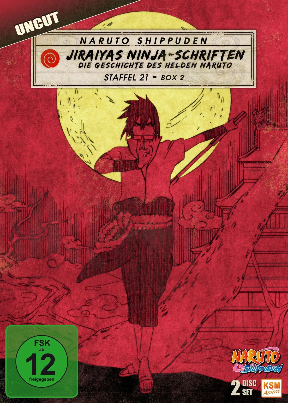 Naruto Shippuden - Staffel 21.2  [2 DVDs] - DVD