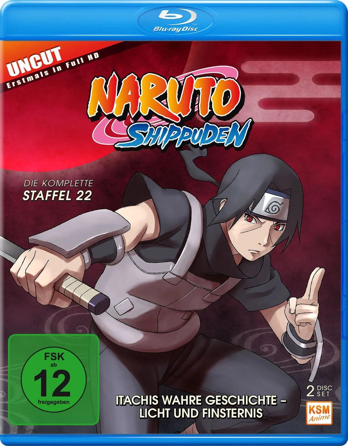 Naruto Shippuden - Staffel 22  [2 BRs] - Blu-ray Disc